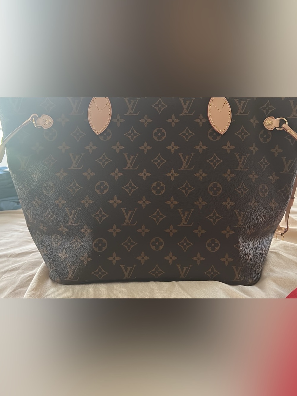 Louis Vuitton neverfull mm and Bag with Receipt